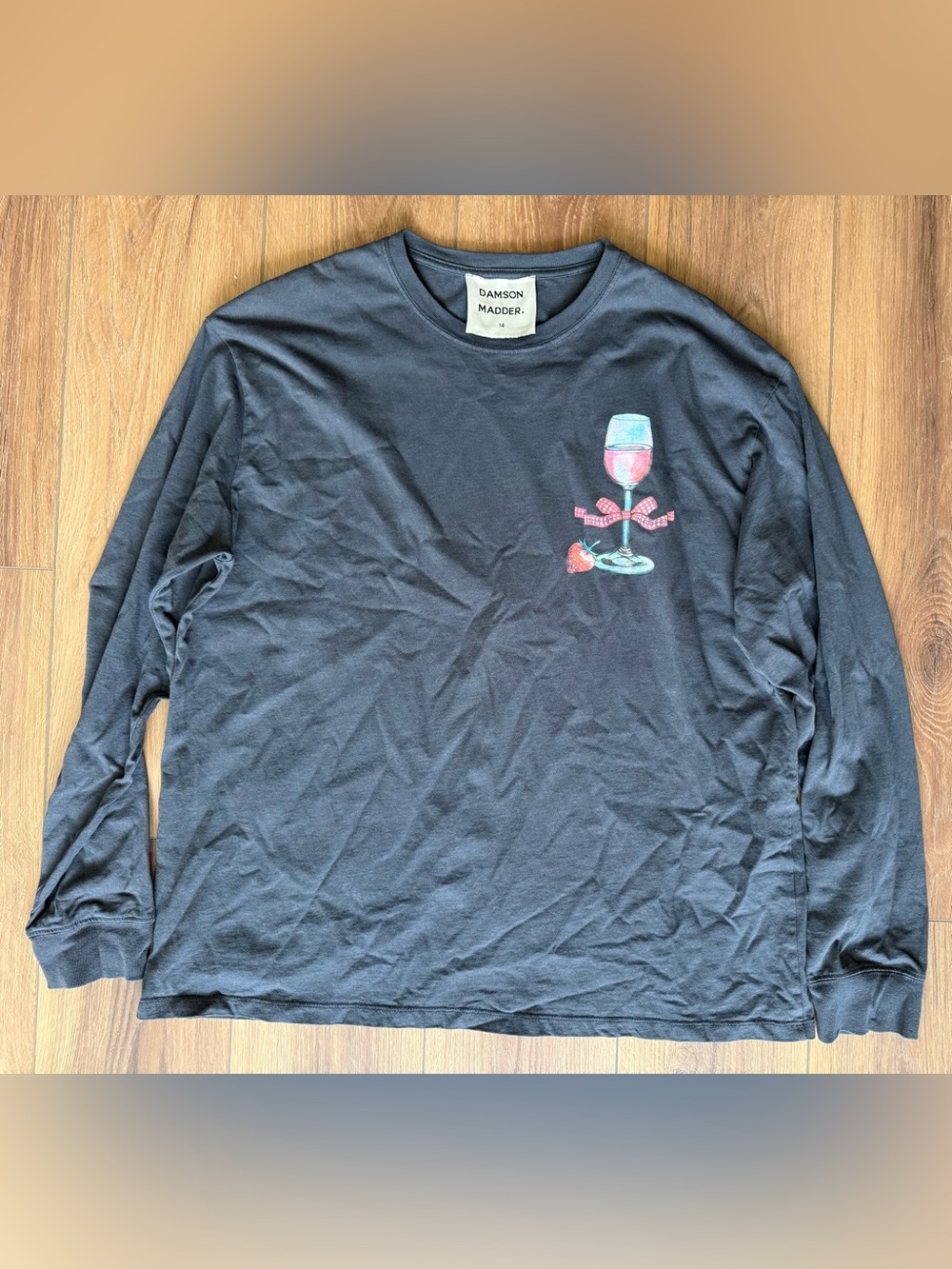 Damson Madder Sunshine Rosè Wine Tshirt Sz XL